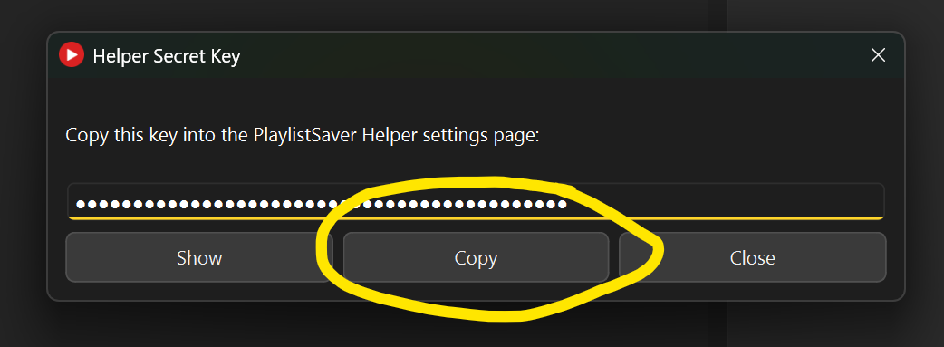Copy key